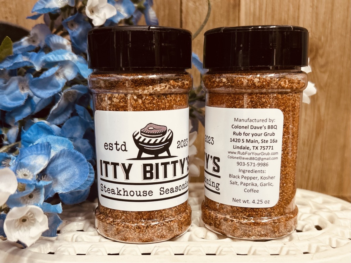 Itty Bitty's Steakhouse Seasoning